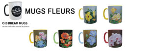 Mugs Fleurs COMMANDES/ACHATS