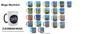 Mugs Montréal COMMANDES/ACHATS