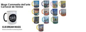 Mugs Commedia dell’arte COMMANDES/ACHATS